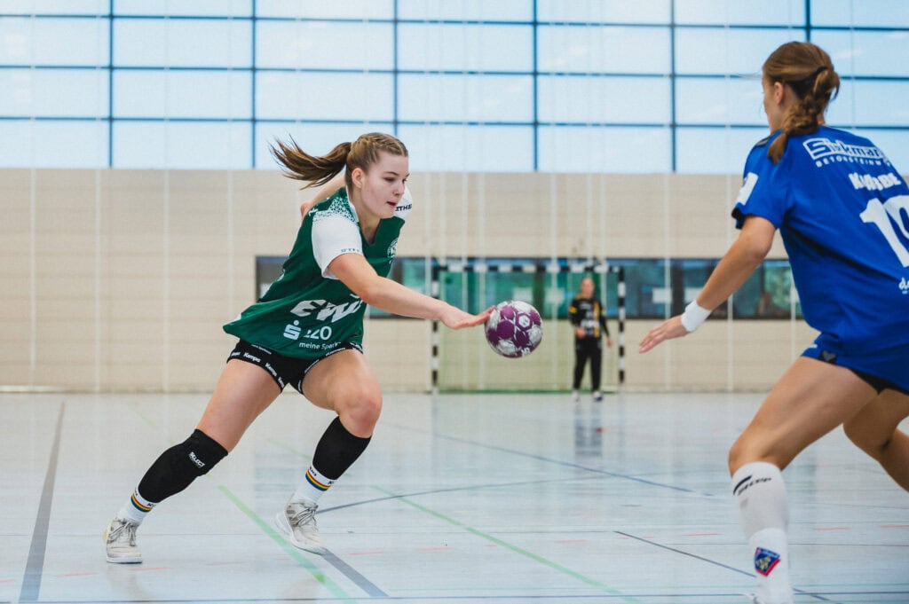 Lisa Munderloh im Spiel gegen Bielefeld